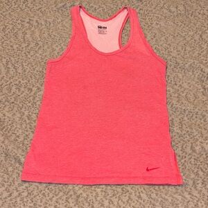 Nike Pink Racerback Dri-FIT Tank Top